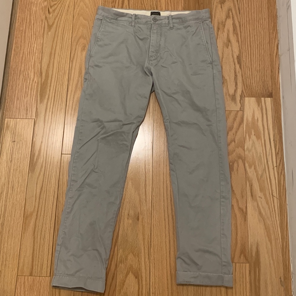 JCREW slim fit chinos - like new!